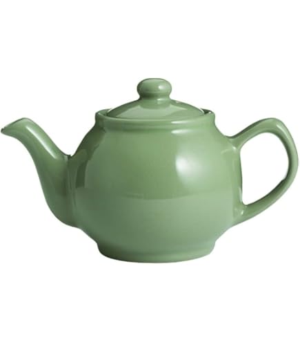 Amazon.com | Ceramic Yellow Classic 2 Cup Teapot: Teapots